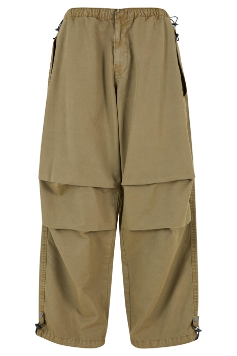 LADIES COTTON PARACHUTE PANTS TINIOLIVE 4