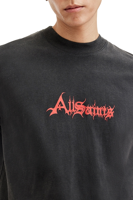 DAMIENZ SS CREW WASHED BLACK 6