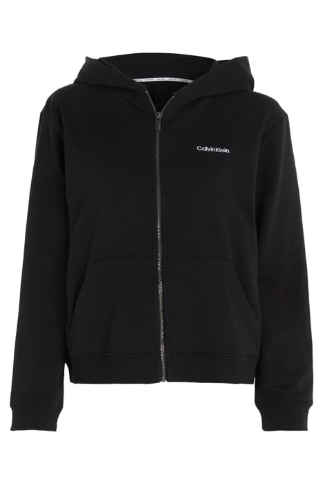 FULL ZIP HOODIE BLACK 3
