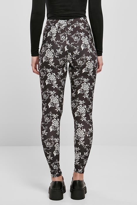 LADIES SOFT AOP LEGGINGS BLACKNEWPAISLEY 2