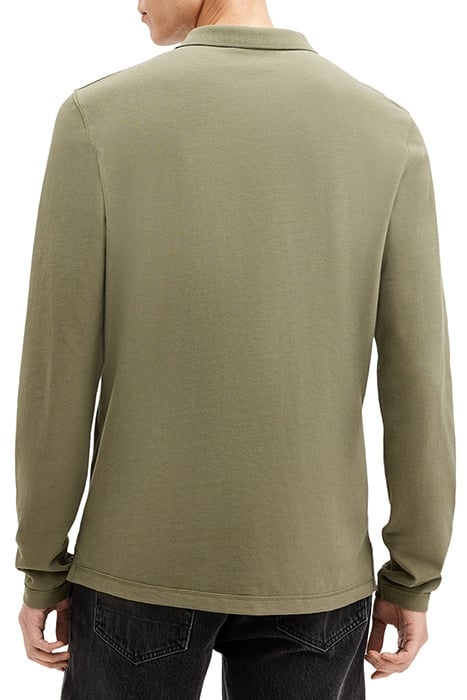 REFORM LS POLO FLEUR GREEN 2