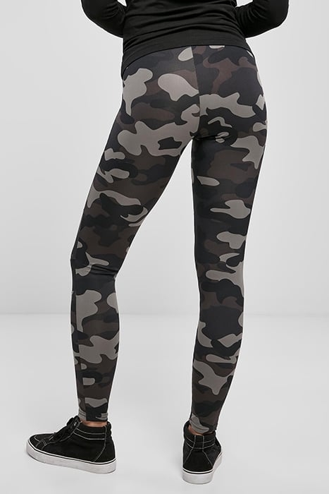 LADIES CAMO TECH MESH LEGGINGS DARKCAMO/BLK 2