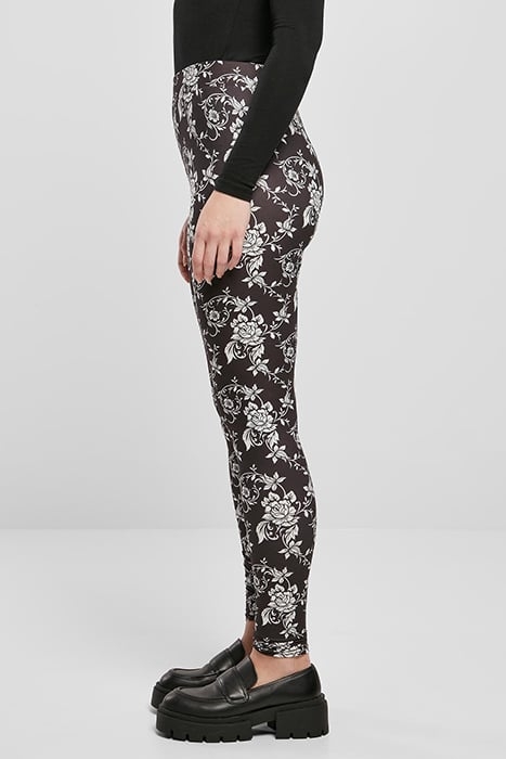 LADIES SOFT AOP LEGGINGS BLACKNEWPAISLEY 7