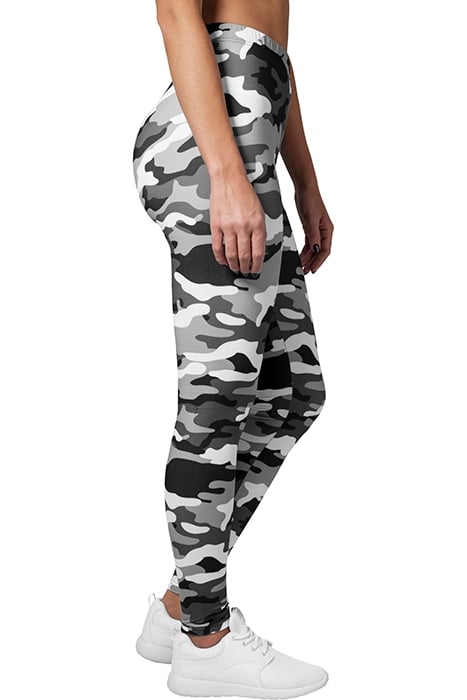 LADIES CAMO LEGGINGS SNOW CAMO 6