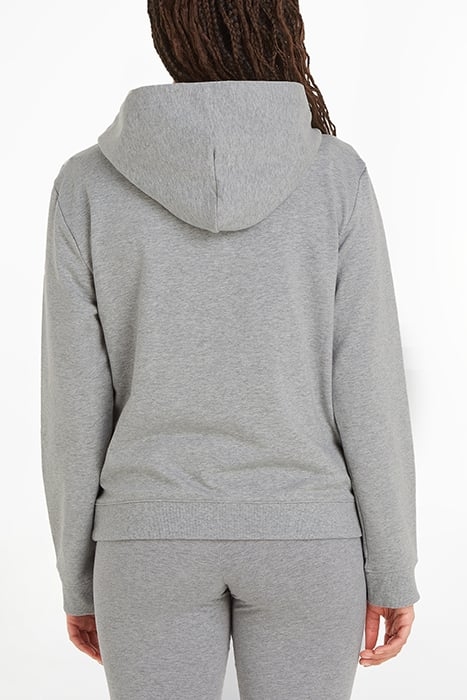 FULL ZIP HOODIE GREY HEATHER 2