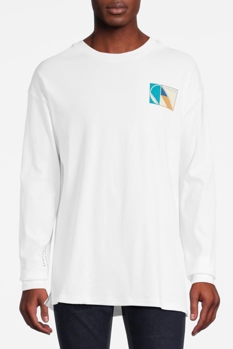 CLUB NOMADE LONGSLEEVE TEE WHITE 1