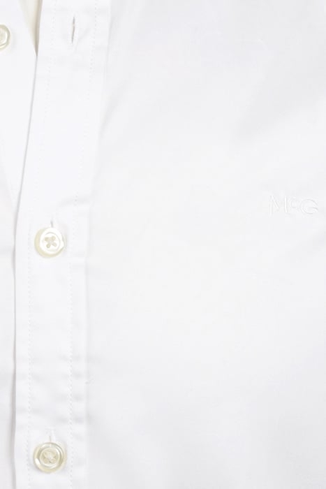 SATIN TWILL SHIRT WHITE 5