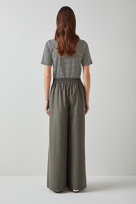 CHARLIE STRIPE T-SHIRT BLACK/CREAM 3