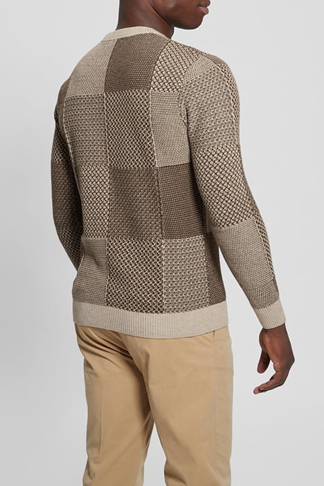 BRIDGER LS CN PATCHW BROWN AND CHESTNUT P 2