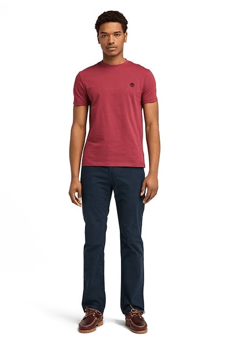 DUNSTAN RIVER SHORT SLEEVE TEE CORDOVAN 3