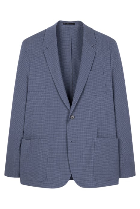 MENS 2 BTN PATCH POCKET JACKET INDIGO 4