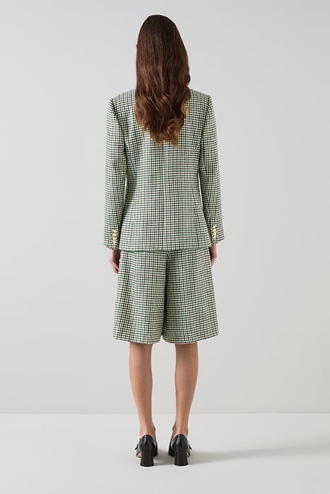 DAPHNE BLAZER BLAZER GREEN/CREAM 3