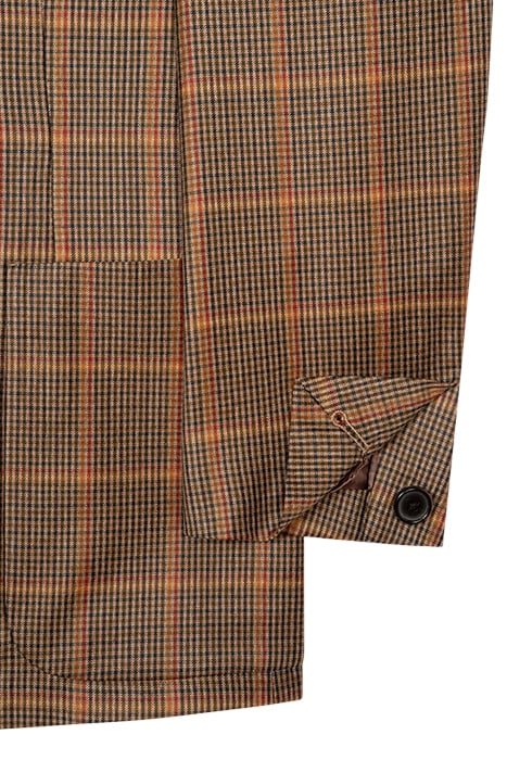 GENTS DB PATCH POCKET JACKET TAN 7