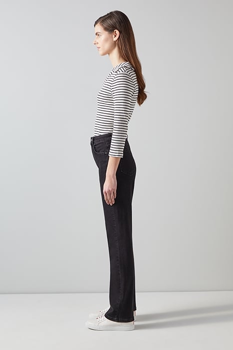 ALICE DENIM STRAIGHT JEANS BLACK 4