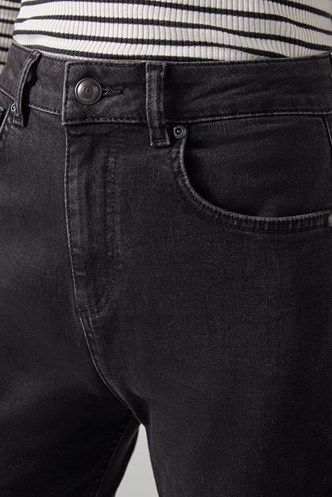 ALICE DENIM STRAIGHT JEANS BLACK 5