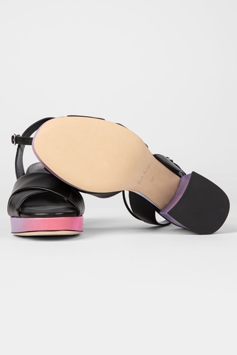 WOMENS SHOE POPPY BLACK BLACK 5