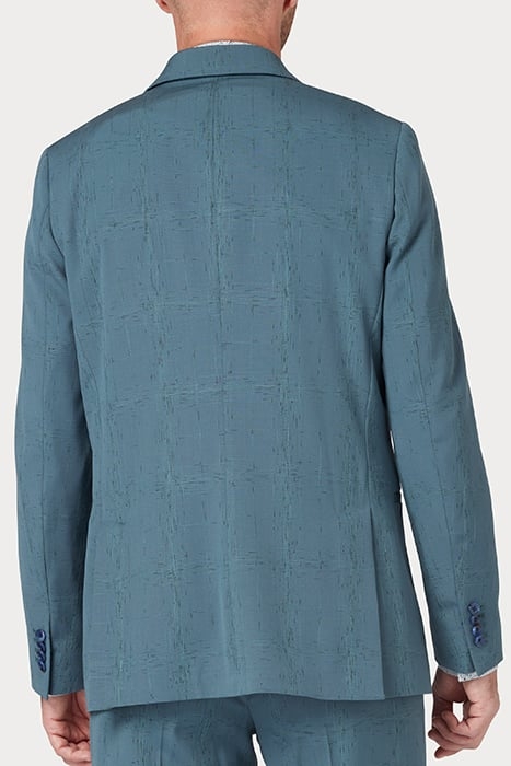 MENS 2 BUTTON JACKET GREYISH BLUE 2