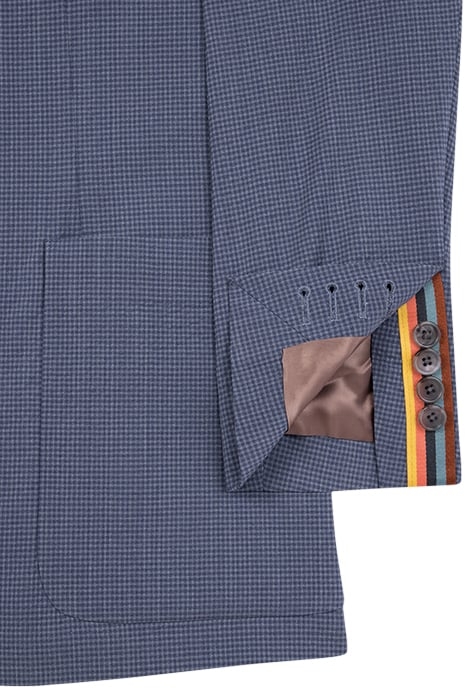 MENS 2 BTN PATCH POCKET JACKET INDIGO 8