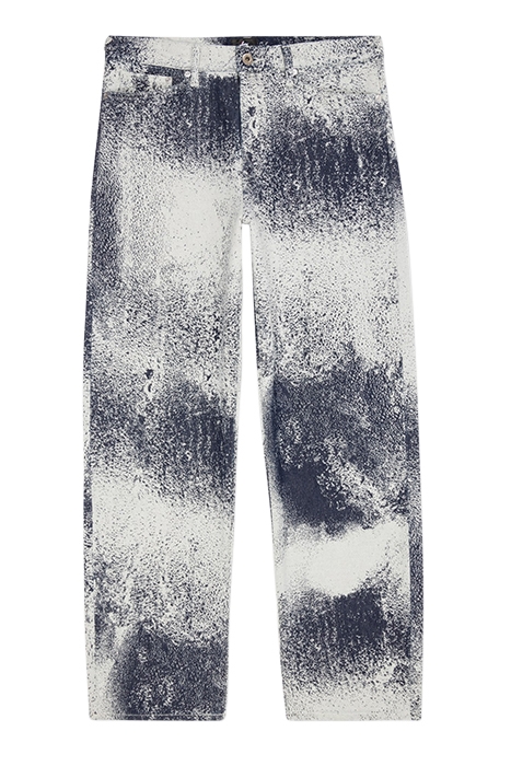 MENS TAPERED LEG JEANS INKY BLUE 4