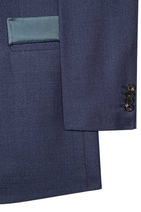 GENTS SLIM FIT 2 BTN JACKET PETROL BLUE 4