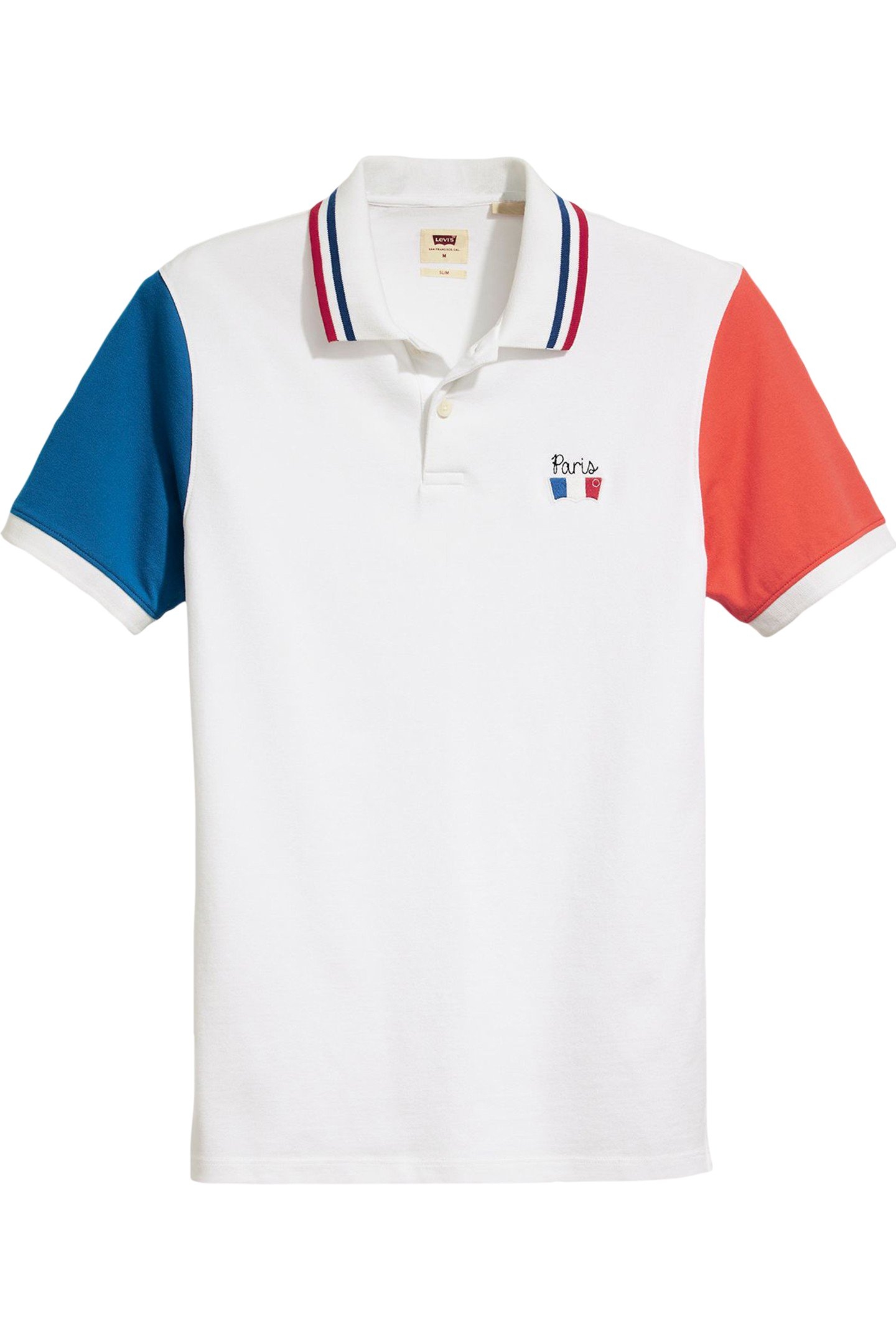SLIM HOUSEMARK POLO WHITE PIQUE 3