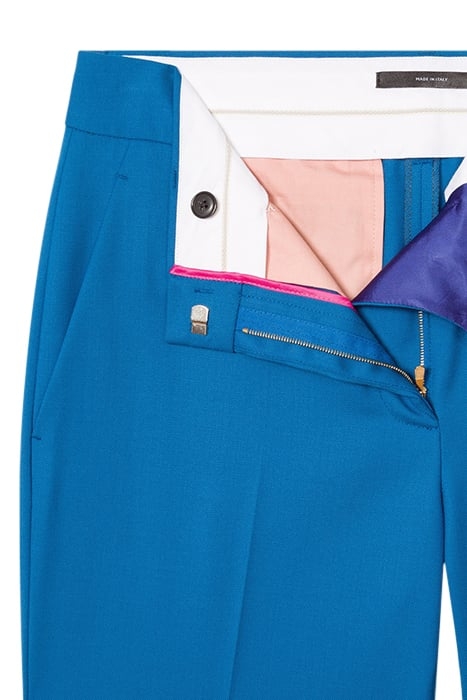 WOMENS TROUSERS PETROL BLUE 4