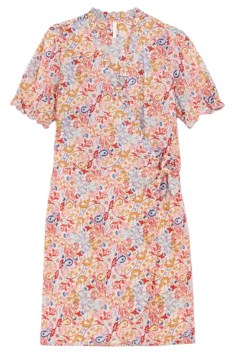 WRAP DRESS WITH SEASIDE PAISLEY PRINT 3