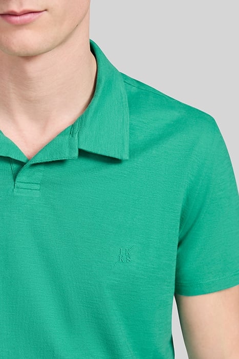 PETROL ORGANIC SLUB COTTON T-SHIRT 3