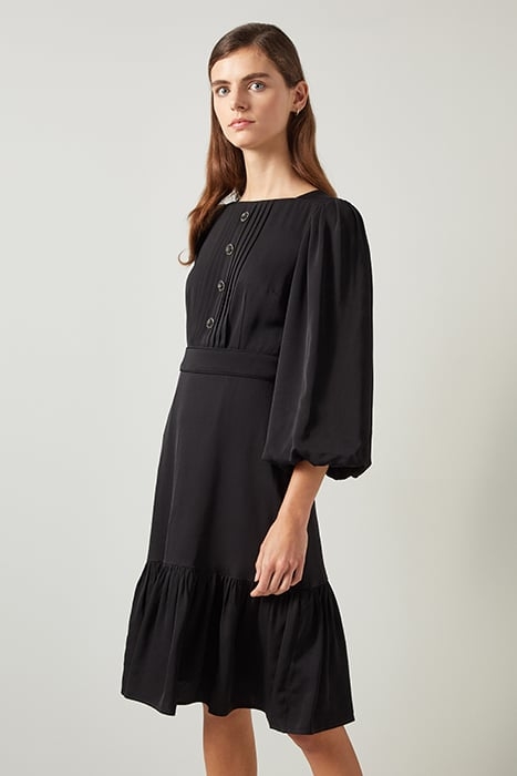 JADE FULL MIDI DRESS BLACK 1