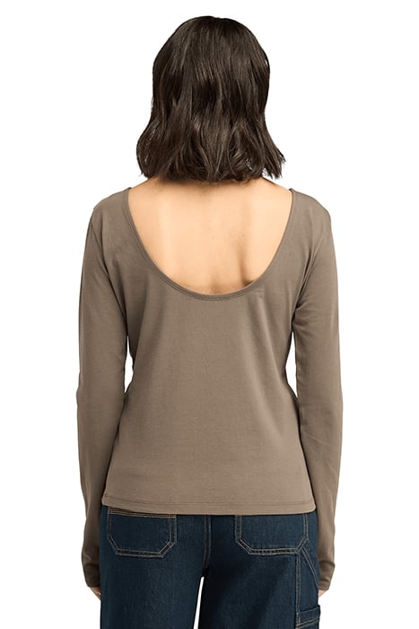 LONG-SLEEVE SLIM FIT TEE CHOCOLATE CHIP 2