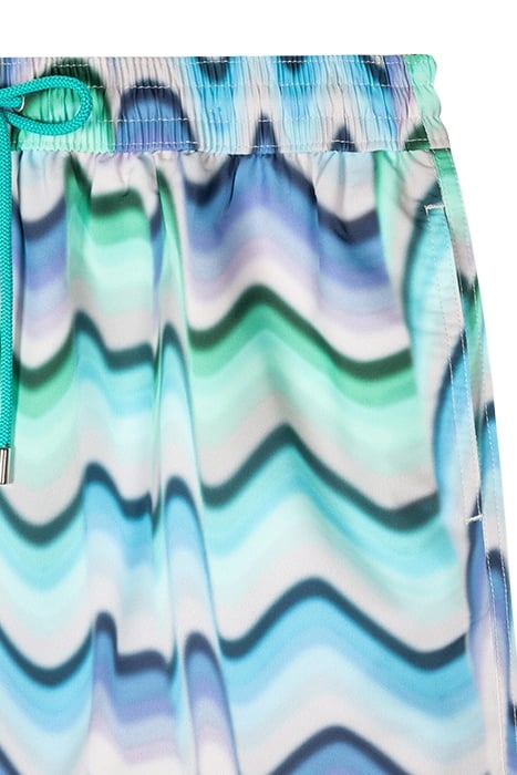 MEN SHORT LOGO GRAD TURQUOISE 2