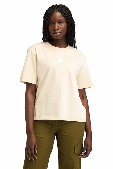 STACK LOGO SHORT-SLEEVE TEE ANGORA 1