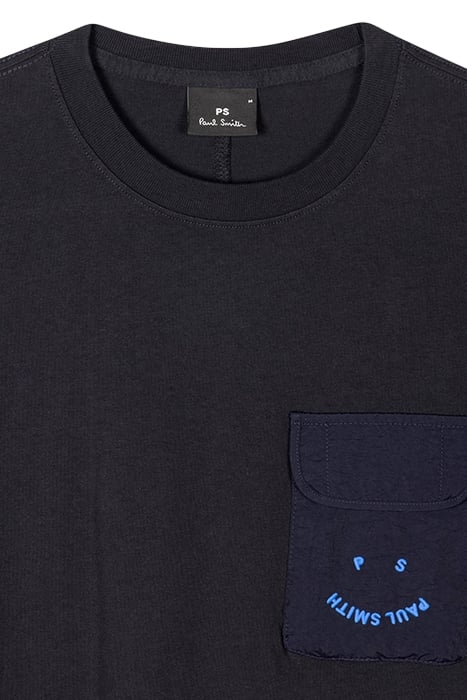 MENS SS TSHIRT PS HAPPY VERY DARK NAVY 6