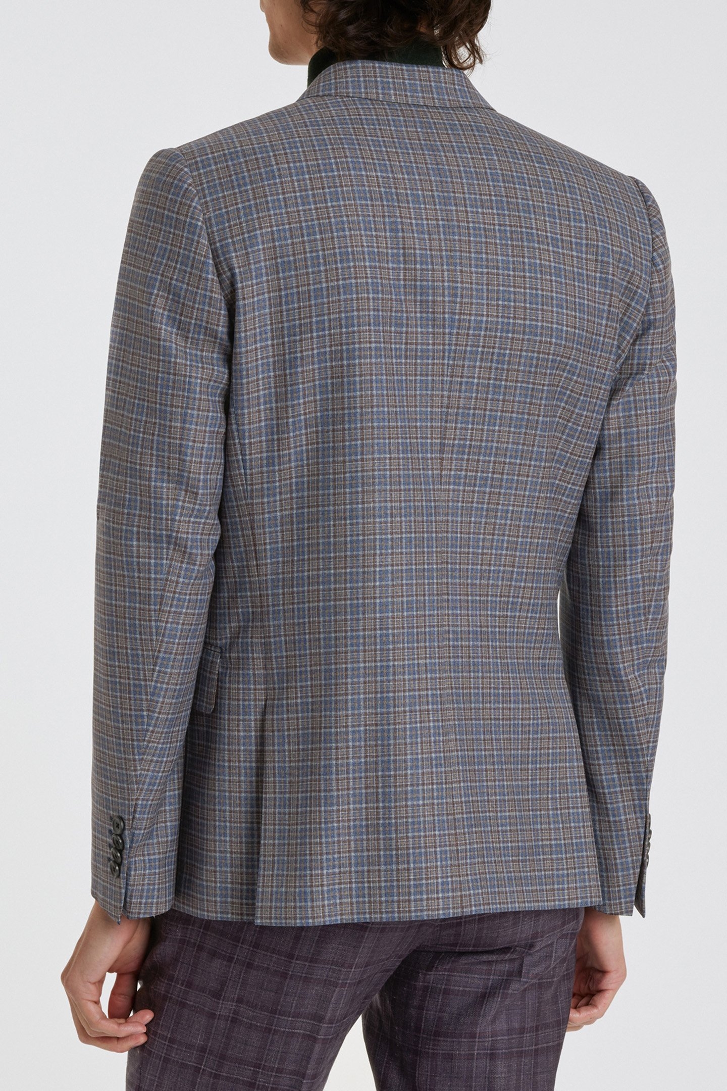 GENTS TAILORED FIT 2BTN JACKET COBALT BLUE 2