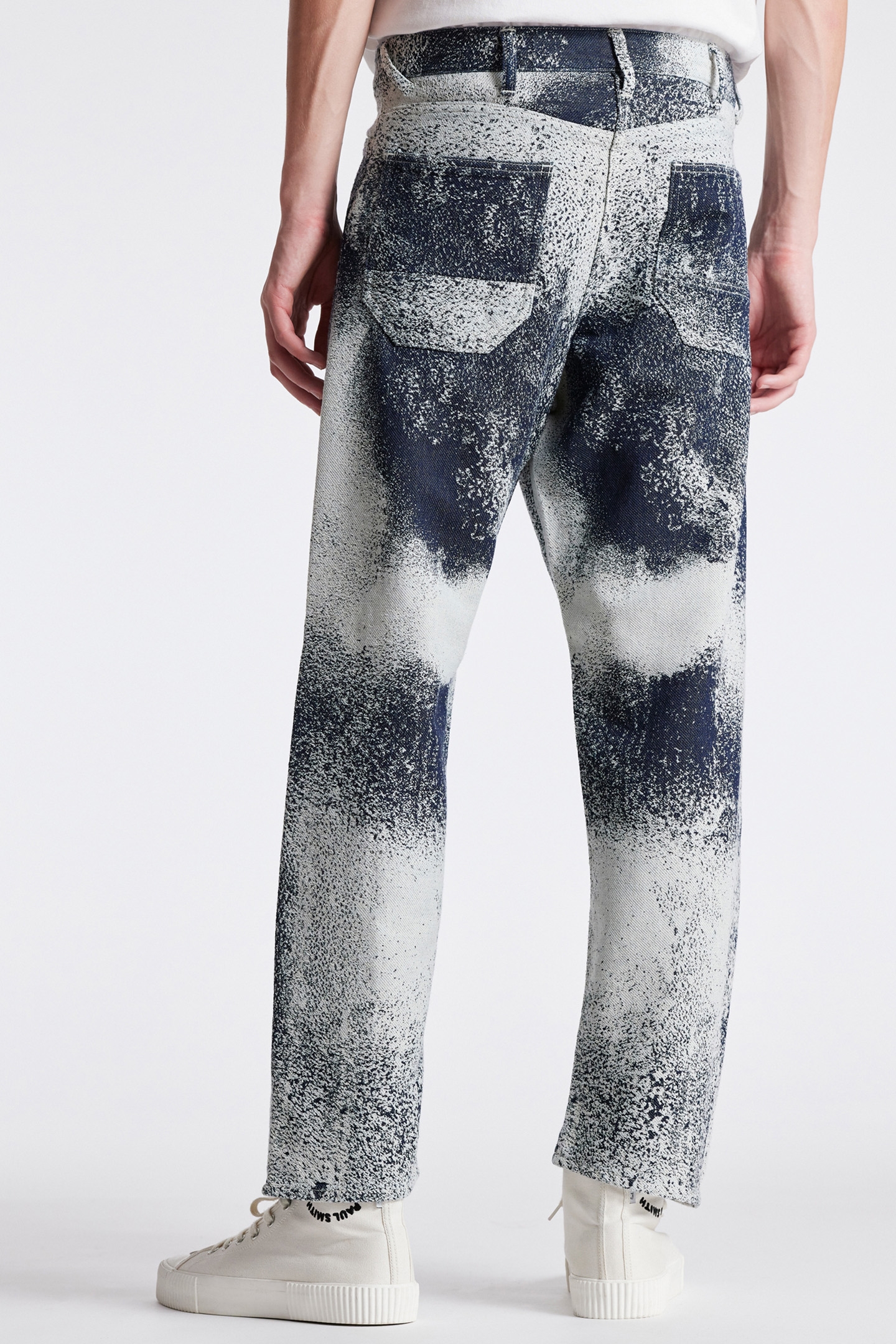 MENS TAPERED LEG JEANS INKY BLUE 2