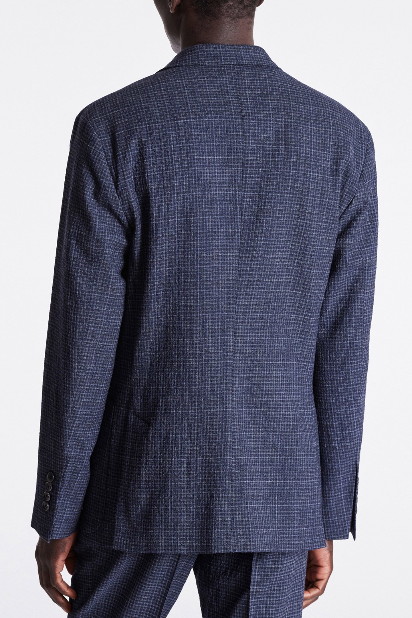 GENTS 2BTN PATCH POCKET JACKET VERY DARK NAVY 2