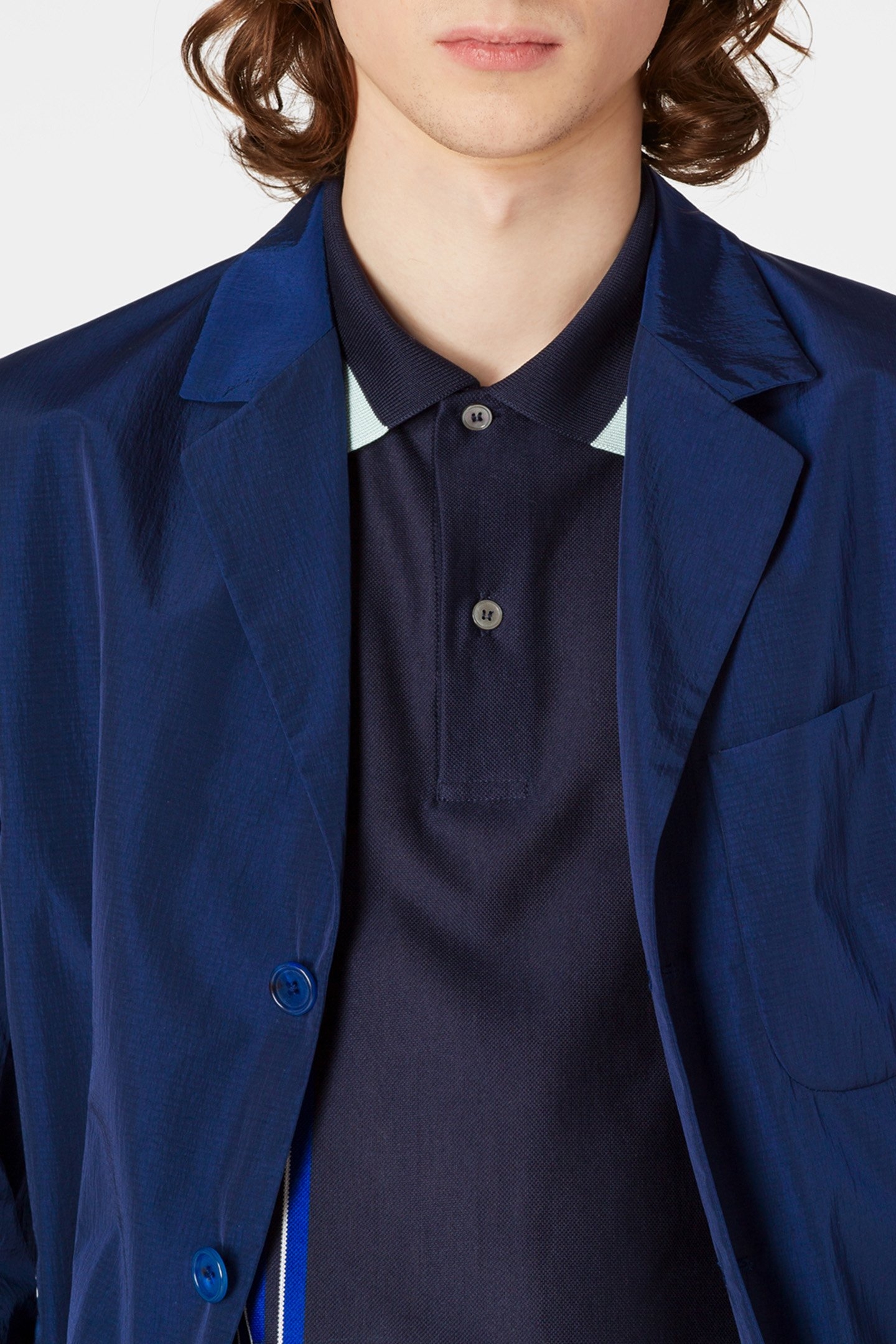 GENTS 3 BTN JACKET NAVY 5