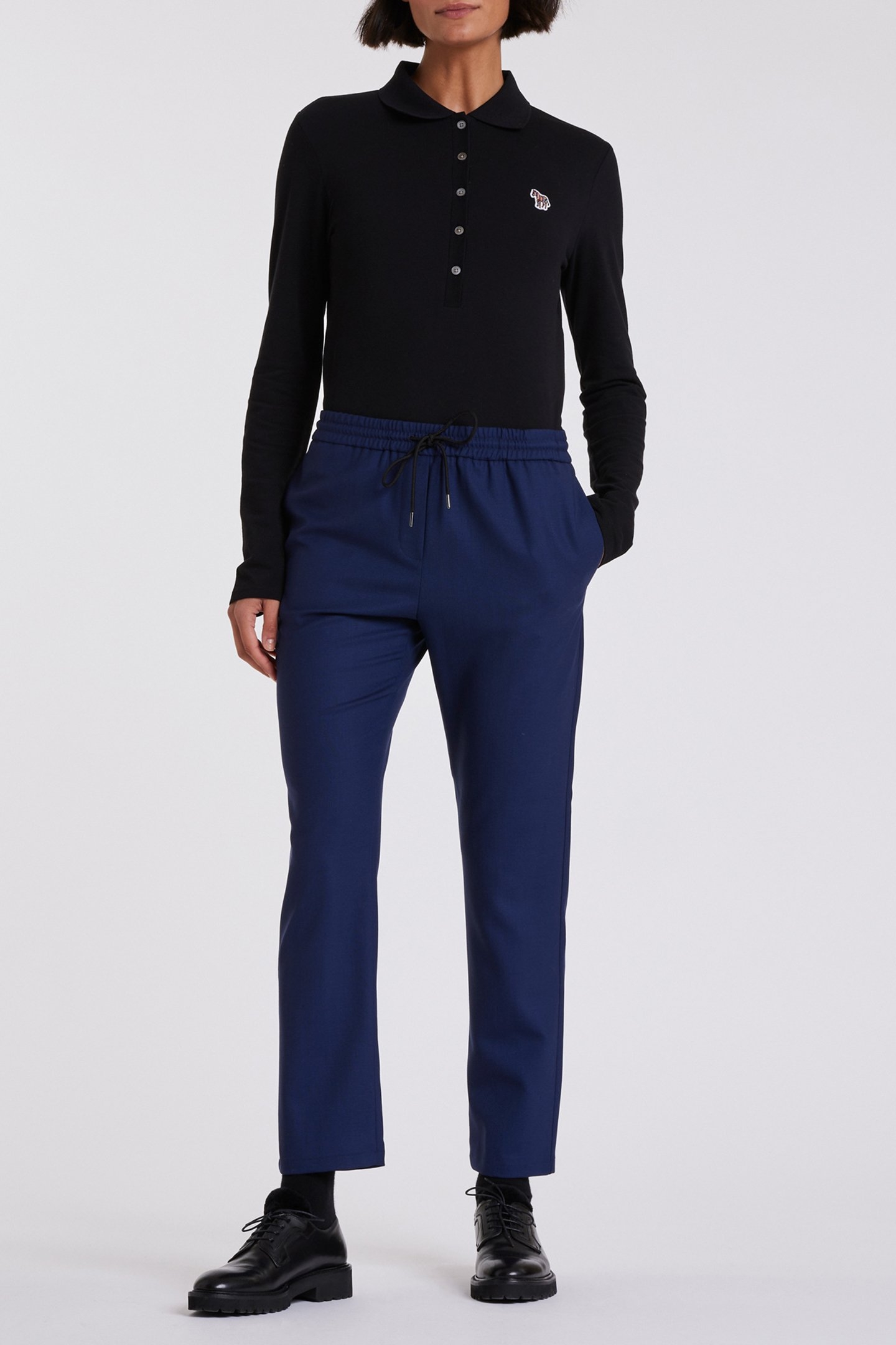 WOMENS TROUSERS VERY DARK NAVY 3