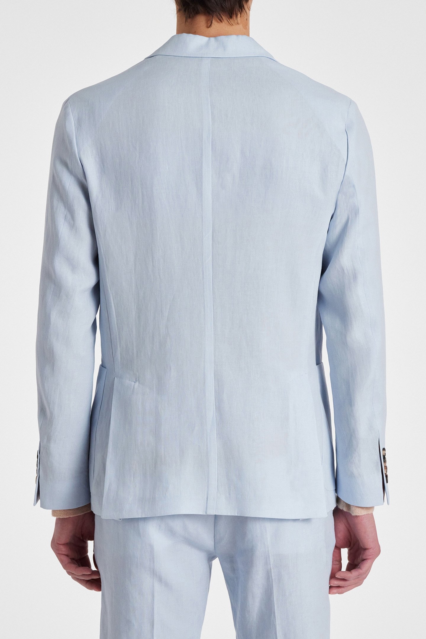 MENS 2 BTN PATCH POCKET JACKET BLUE 2