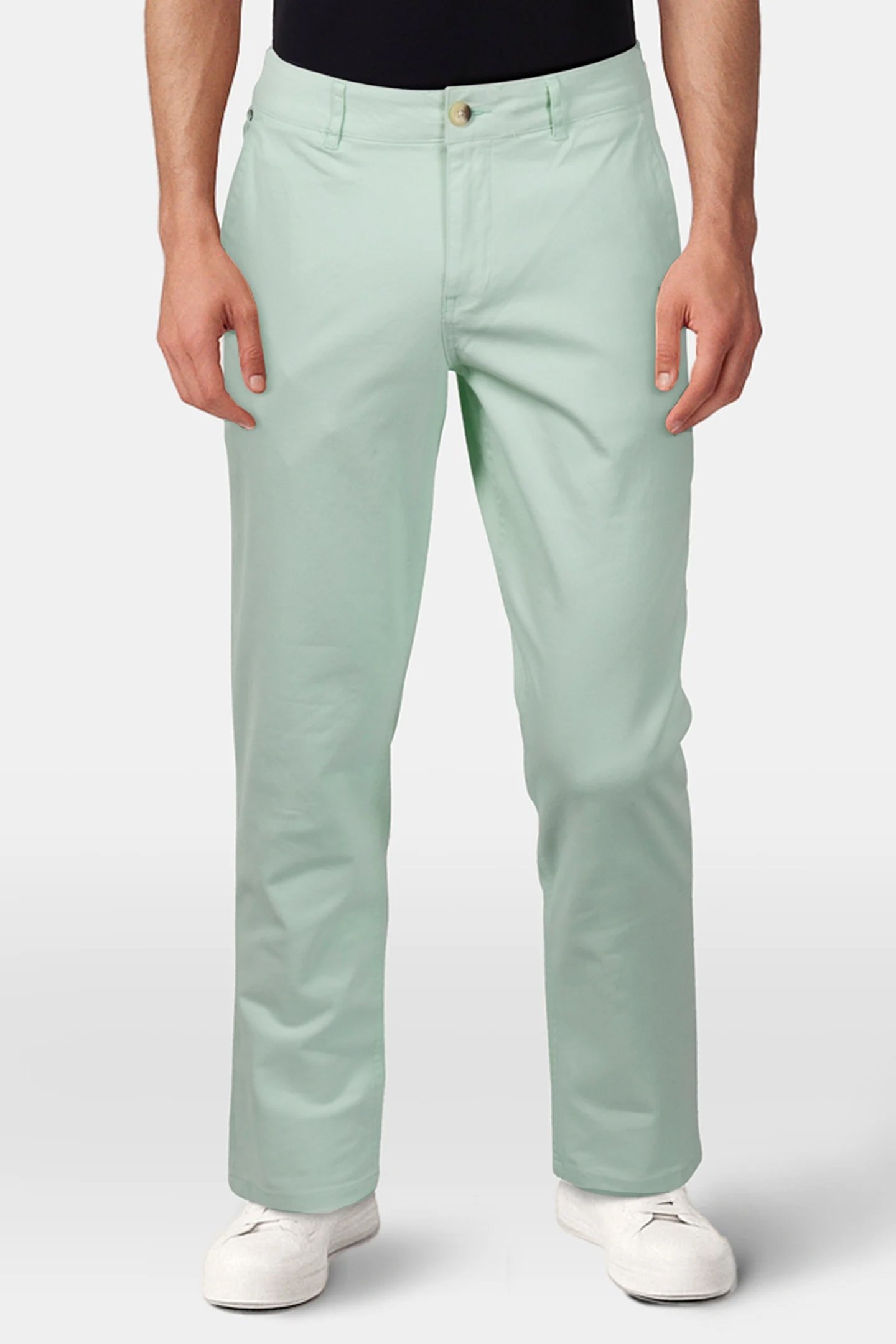 DRIFT - STRETCH TWILL CHINO SEAFOAM 1