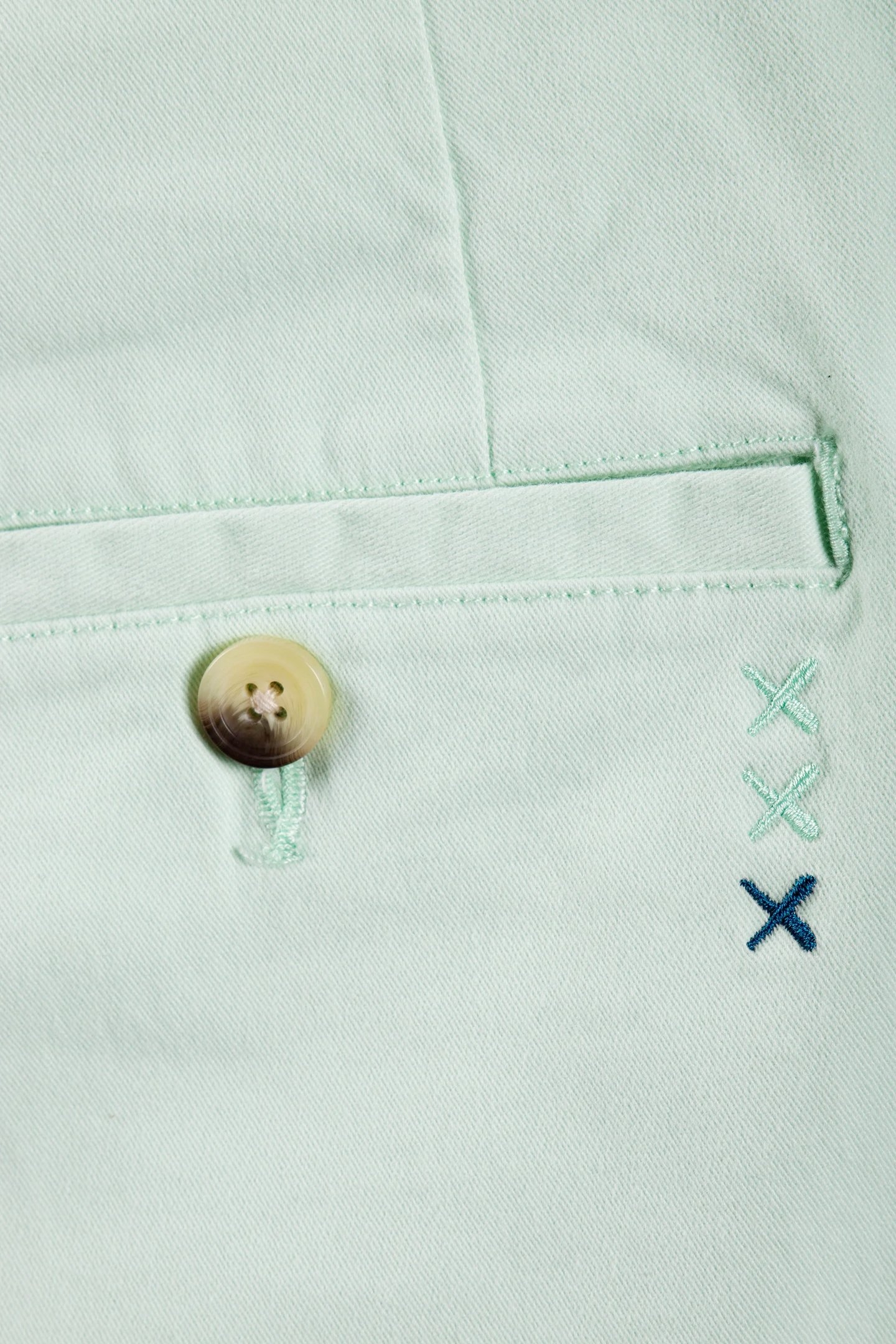 DRIFT - STRETCH TWILL CHINO SEAFOAM 4