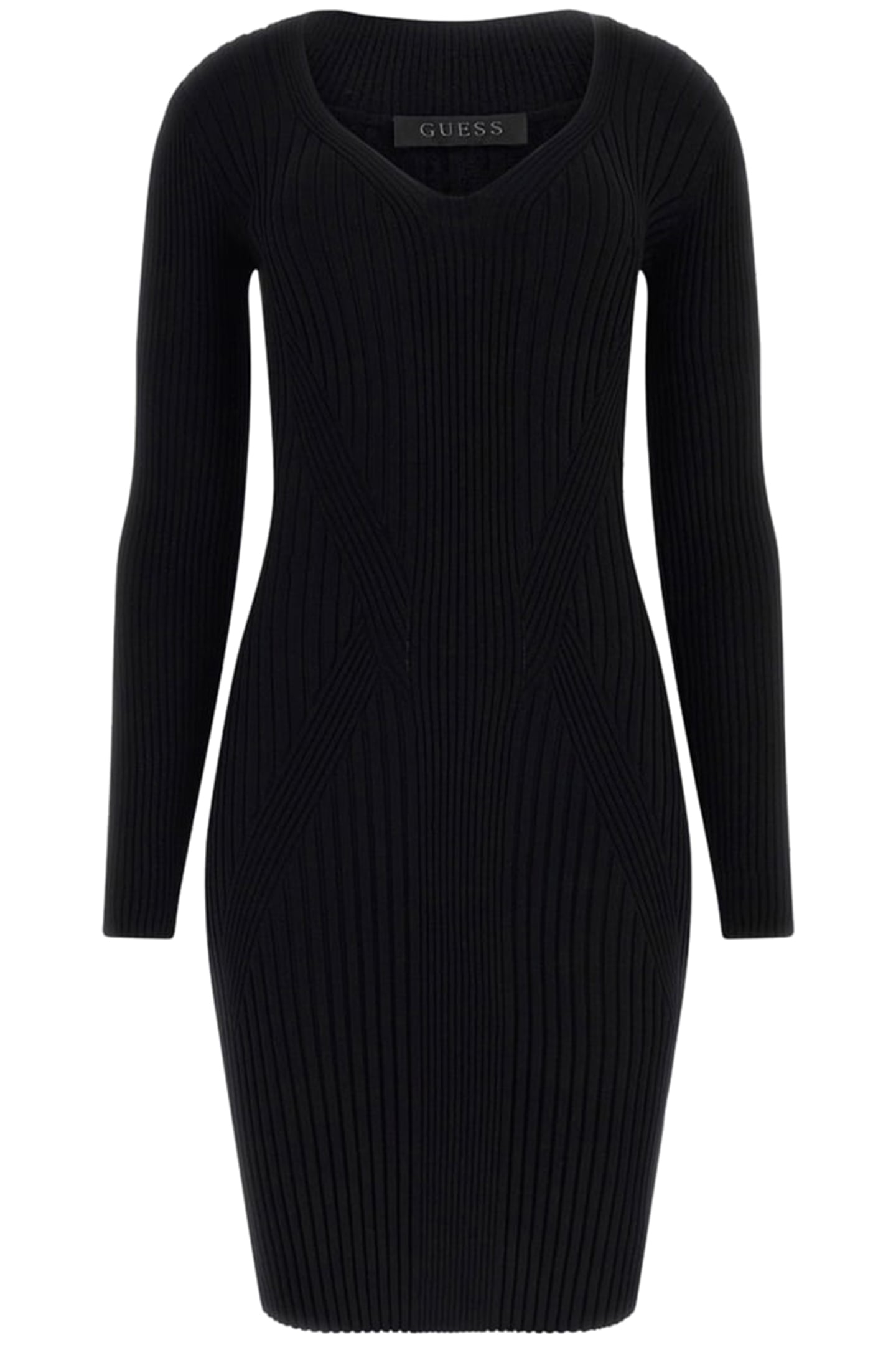 GUESS ECO ES ISABELLA LS DRESS JET BLACK A996 4