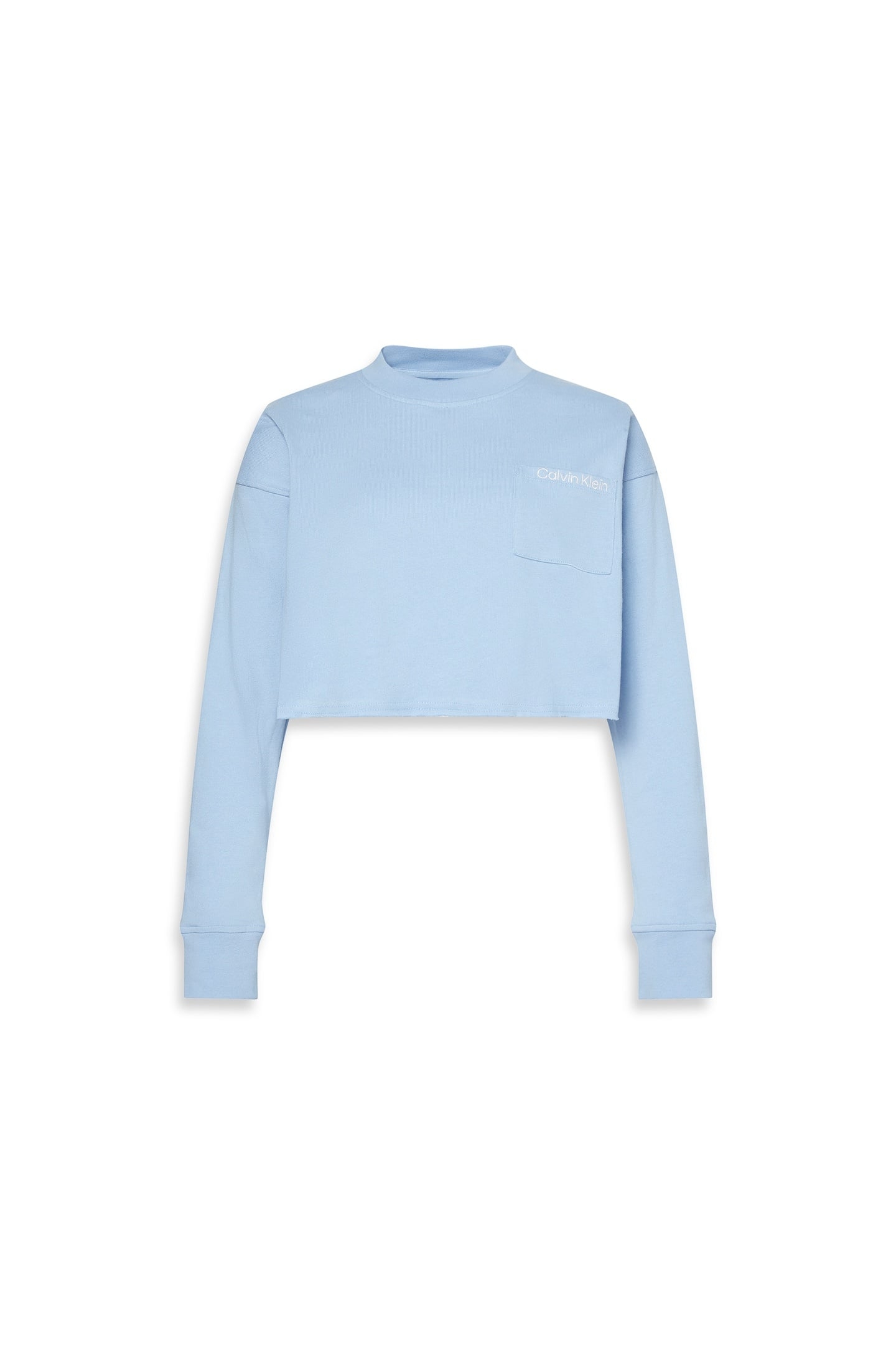 LOGO JERSEY LS CROP FROZEN FJORD 4