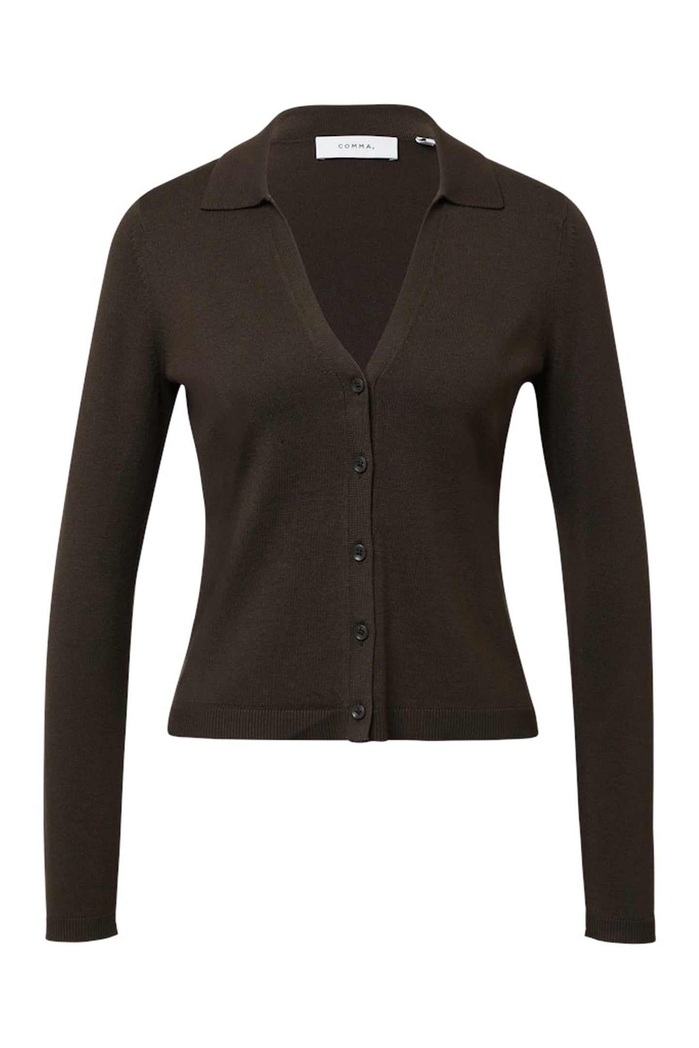 COMMA CARDIGAN BROWN-DARK 4