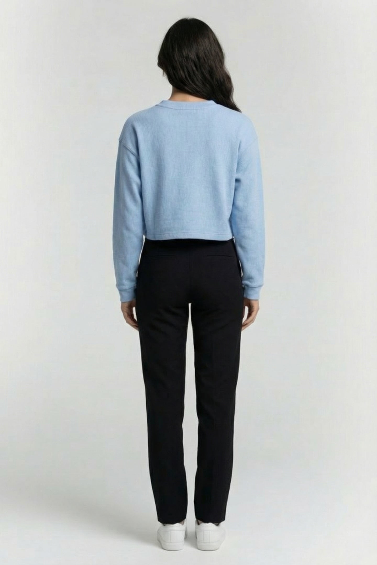 LOGO JERSEY LS CROP FROZEN FJORD 2