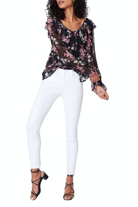 PERSEPHONE BLOUSE BLACK MULTI - MORRISON FLORAL 4
