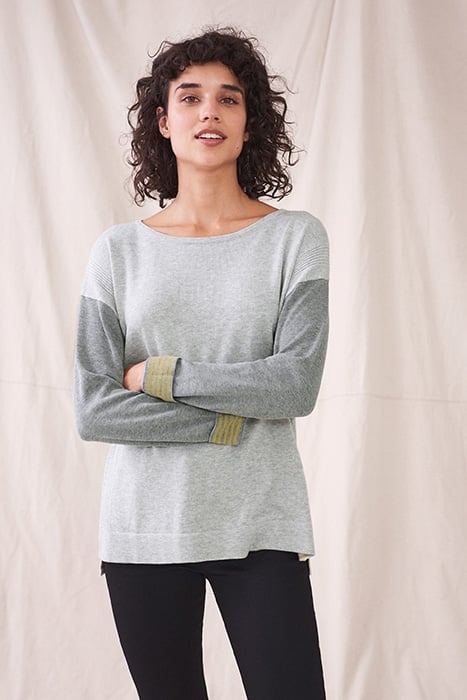 OLIVIA JUMPER GREY MARL 3