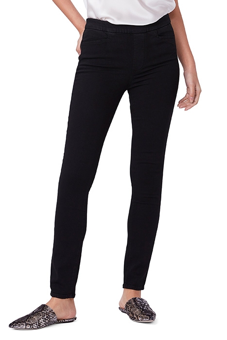 HOXTON ULTRA SKINNY PULL ON BLACK SHADOW 1