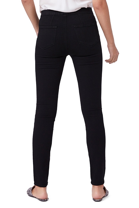 HOXTON ULTRA SKINNY PULL ON BLACK SHADOW 2