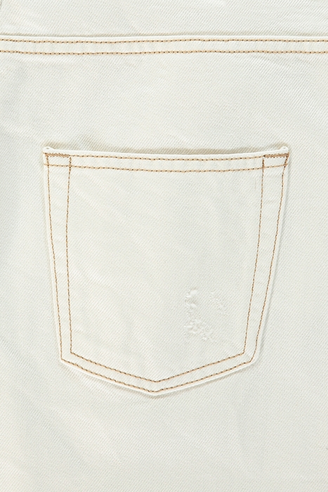 DENIM BOYFRIEND SHORT NAT WHITE 3